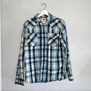 Blue & Cream Buttondown